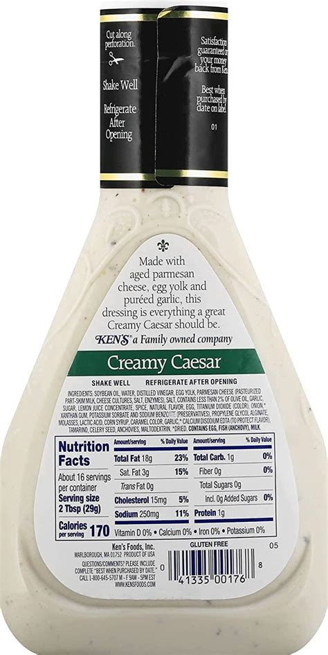 Is caesar dressing gluten free. Things To Know About Is caesar dressing gluten free. 